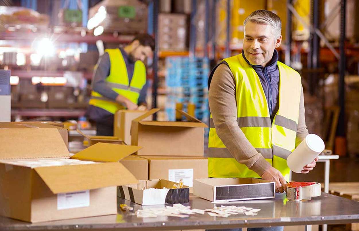 Warehouse staffing, peak season